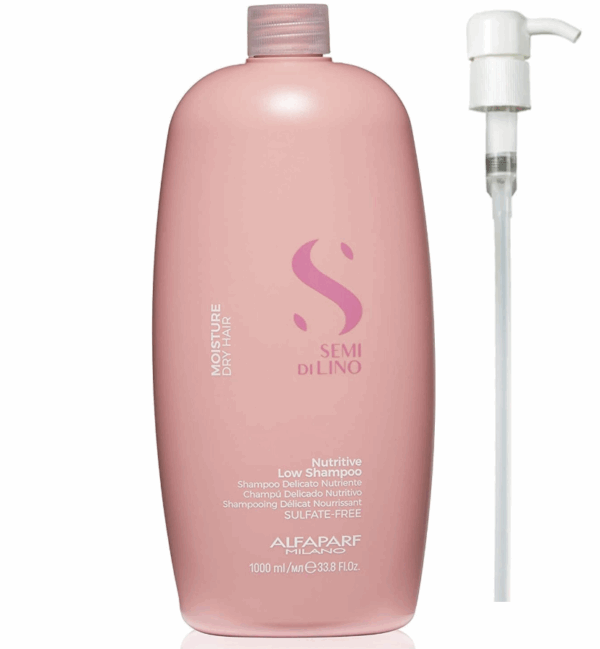 SEMI DI LINO MOISTURE NUTRITIVE LOW SHAMPOO - 1 LT - Imagen 2