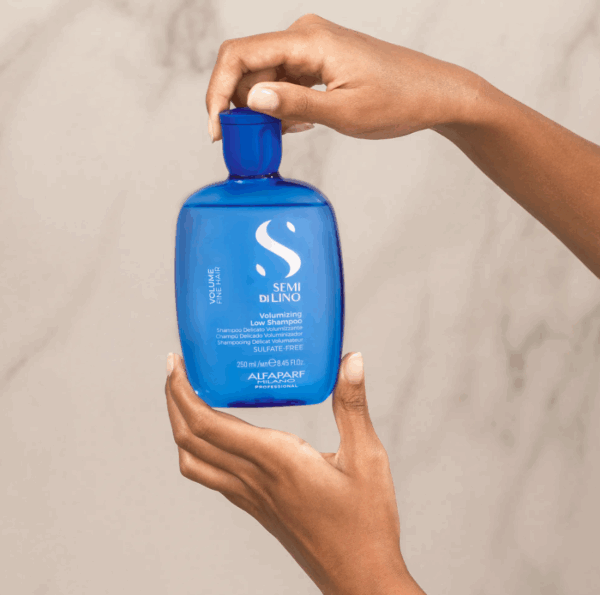 SEMI DI LINO VOLUMIZING LOW SHAMPOO - 250 ML - Imagen 3