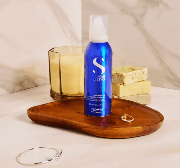 SEMI DI LINO VOLUMIZING MOUSSE CONDITIONER - 200 ML - Imagen 2