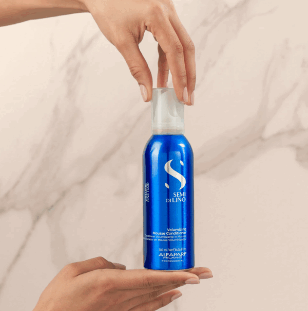 SEMI DI LINO VOLUMIZING MOUSSE CONDITIONER - 200 ML - Imagen 3