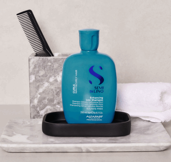 SEMI DI LINO CURLS ENHANCING LOW SHAMPOO - 250 ML - Imagen 2