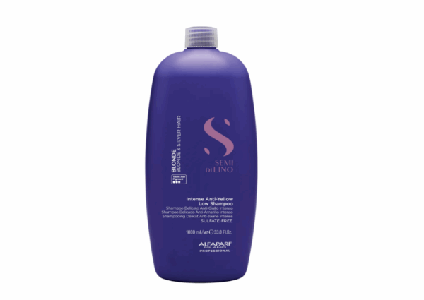 SEMI DI LINO B&B BLONDE ANTI - YELLOW INTENSE LOW SHAMPOO - 1 LT
