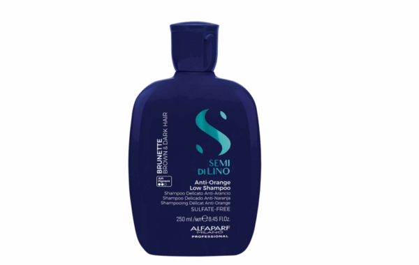 SEMI DI LINO B&B BRUNETTE ANTI - ORANGE LOW SHAMPOO - 250 ML