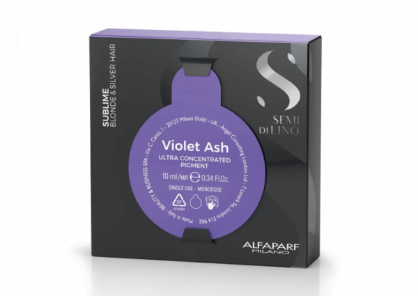 SEMI DI LINO B&B PIGMENTS VIOLET ASH .21 - 10 ML