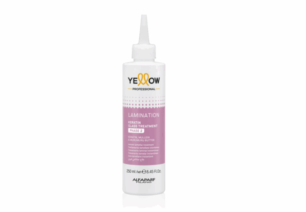YELLOW KERATIN GLASS TREATMENT - PASO 2